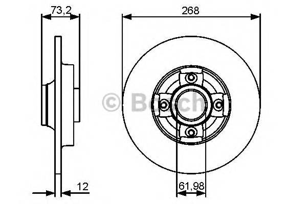 BOSCH 0 986 479 383 купити в Україні за вигідними цінами від компанії ULC