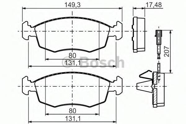 BOSCH 0 986 494 463 купить в Украине по выгодным ценам от компании ULC