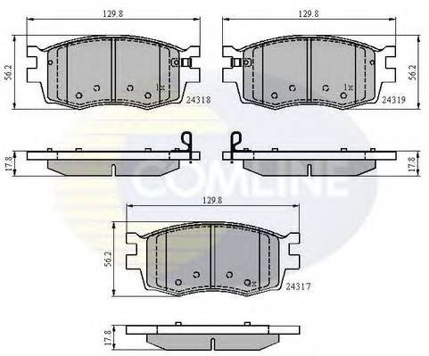 COMLINE CBP31519 купити в Україні за вигідними цінами від компанії ULC