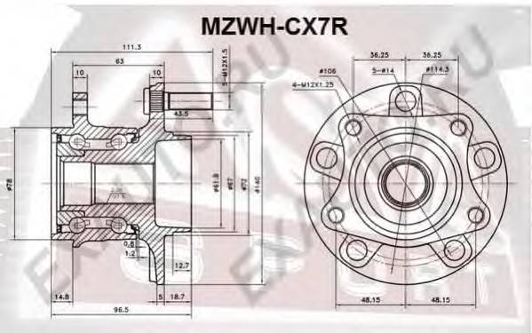 ASVA MZWHCX7R купить в Украине по выгодным ценам от компании ULC