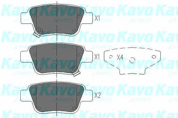 KAVO PARTS KBP-9019 купити в Україні за вигідними цінами від компанії ULC