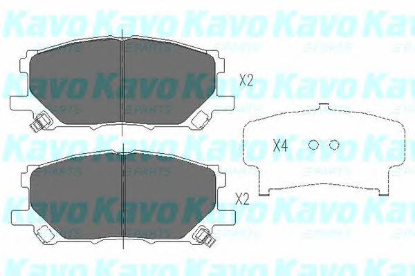 KAVO PARTS KBP-9080 купити в Україні за вигідними цінами від компанії ULC