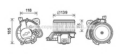 AVA QUALITY COOLING FT8433 купити в Україні за вигідними цінами від компанії ULC