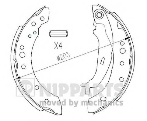 NIPPARTS N3505043 купити в Україні за вигідними цінами від компанії ULC