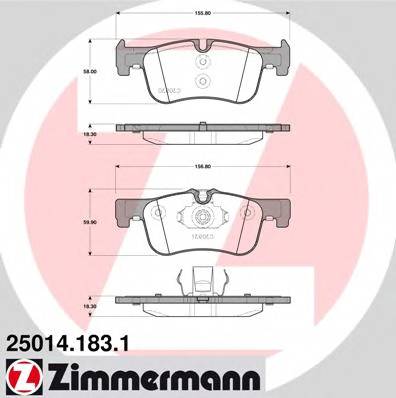 ZIMMERMANN 25014.183.1 купить в Украине по выгодным ценам от компании ULC