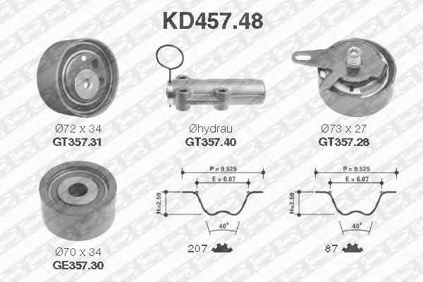 SNR KD457.48 купити в Україні за вигідними цінами від компанії ULC