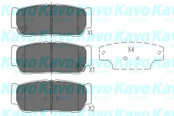 KAVO PARTS KBP-4017 купить в Украине по выгодным ценам от компании ULC
