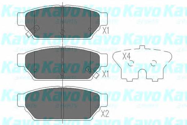 KAVO PARTS KBP-5510 купити в Україні за вигідними цінами від компанії ULC