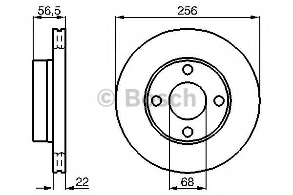 BOSCH 0 986 478 550 купити в Україні за вигідними цінами від компанії ULC