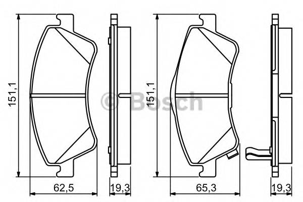 BOSCH 0 986 494 187 купити в Україні за вигідними цінами від компанії ULC