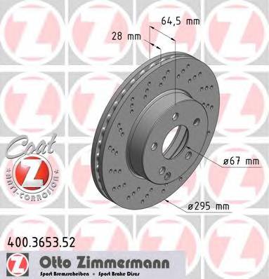 ZIMMERMANN 400.3653.52 купити в Україні за вигідними цінами від компанії ULC