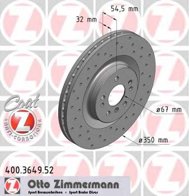 ZIMMERMANN 400.3649.52 купити в Україні за вигідними цінами від компанії ULC