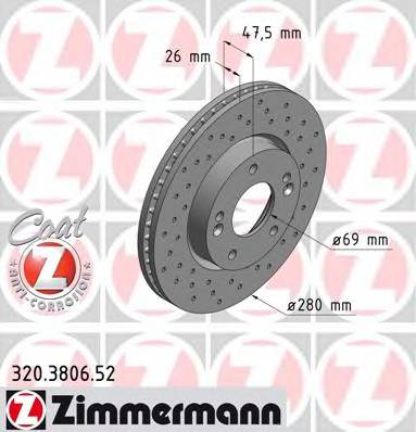 ZIMMERMANN 320.3806.52 купити в Україні за вигідними цінами від компанії ULC