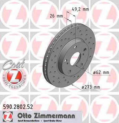 ZIMMERMANN 590.2802.52 купить в Украине по выгодным ценам от компании ULC