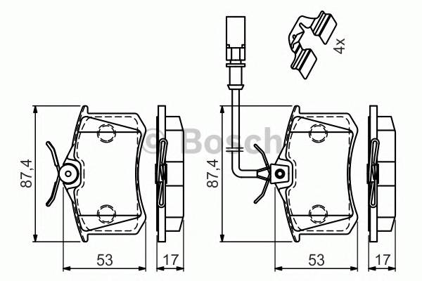 BOSCH 0986494599 купить в Украине по выгодным ценам от компании ULC