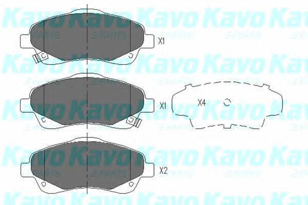 KAVO PARTS KBP-9018 купить в Украине по выгодным ценам от компании ULC