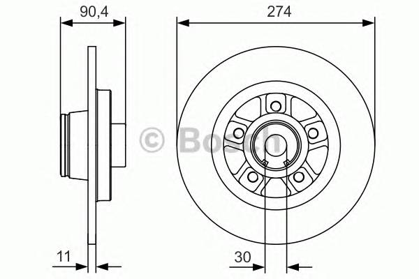 BOSCH 0 986 479 015 купити в Україні за вигідними цінами від компанії ULC