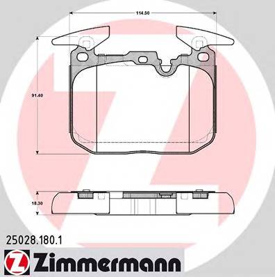 ZIMMERMANN 250281801 купити в Україні за вигідними цінами від компанії ULC