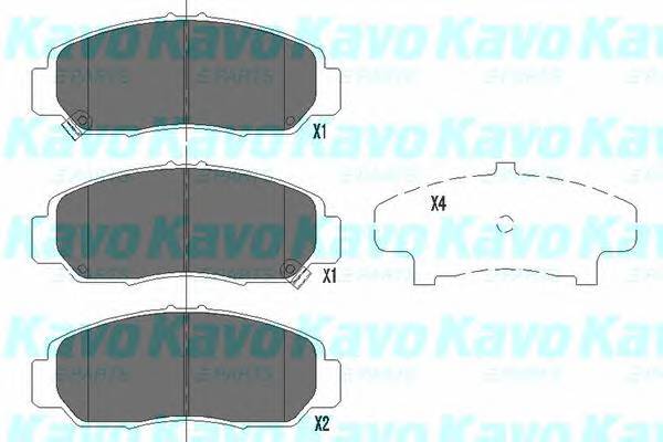 KAVO PARTS KBP-2037 купити в Україні за вигідними цінами від компанії ULC