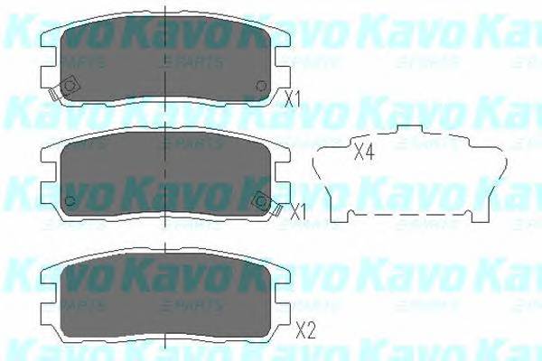 KAVO PARTS KBP-3502 купити в Україні за вигідними цінами від компанії ULC