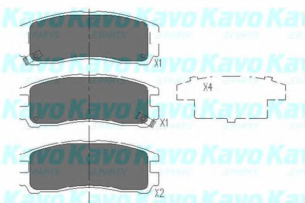 KAVO PARTS KBP-5509 купити в Україні за вигідними цінами від компанії ULC