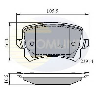 COMLINE CBP01712 купити в Україні за вигідними цінами від компанії ULC