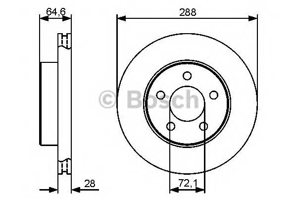 BOSCH 0 986 479 461 купити в Україні за вигідними цінами від компанії ULC