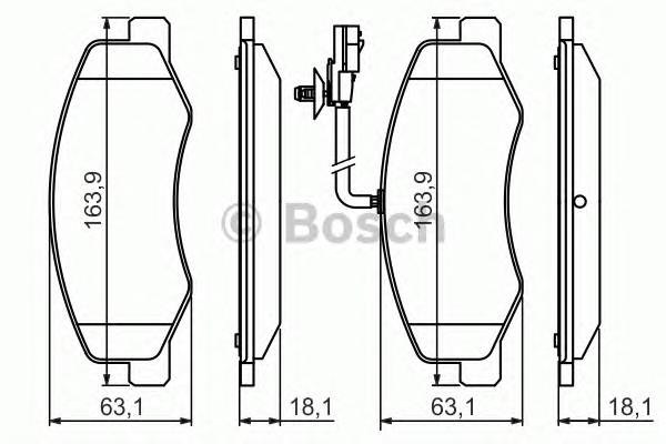 BOSCH 0 986 494 499 купити в Україні за вигідними цінами від компанії ULC