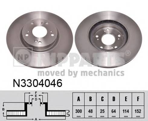 NIPPARTS N3304046 купить в Украине по выгодным ценам от компании ULC