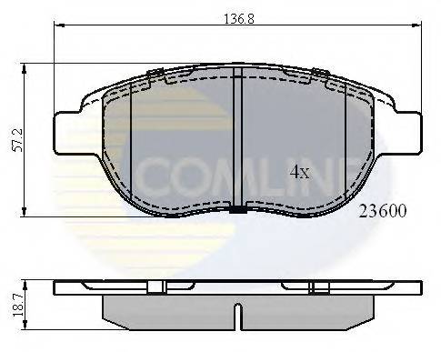 COMLINE CBP01038 купити в Україні за вигідними цінами від компанії ULC