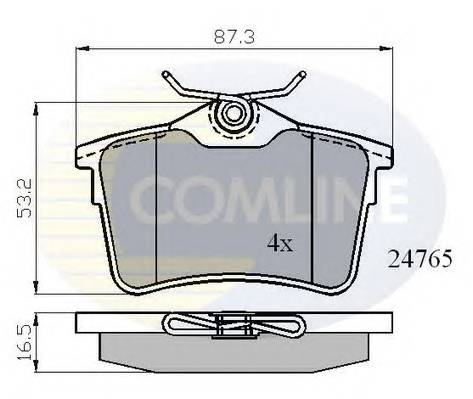 COMLINE CBP01797 купити в Україні за вигідними цінами від компанії ULC