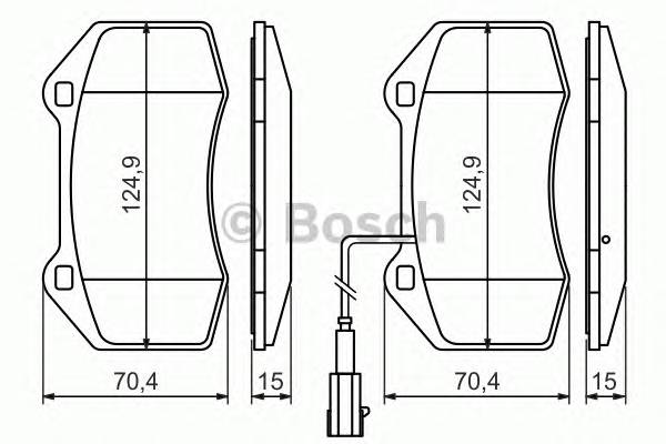 BOSCH 0 986 494 228 купити в Україні за вигідними цінами від компанії ULC