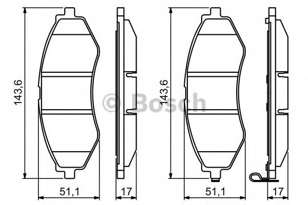 BOSCH 0 986 494 343 купити в Україні за вигідними цінами від компанії ULC