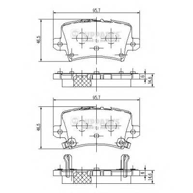 NIPPARTS J3614018 купить в Украине по выгодным ценам от компании ULC