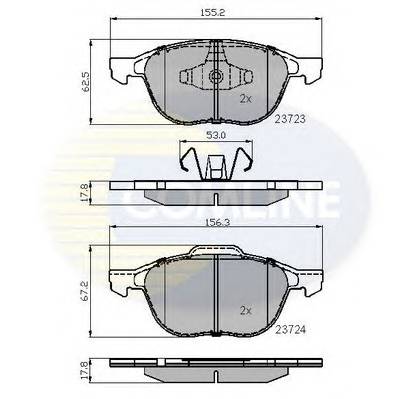 COMLINE CBP01323 купити в Україні за вигідними цінами від компанії ULC