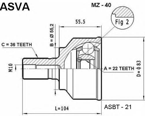 ASVA MZ40 купить в Украине по выгодным ценам от компании ULC