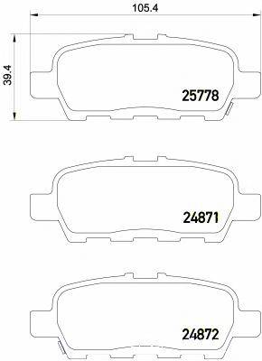 BREMBO P 56 087 купить в Украине по выгодным ценам от компании ULC