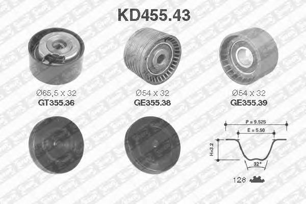 SNR KD455.43 купити в Україні за вигідними цінами від компанії ULC