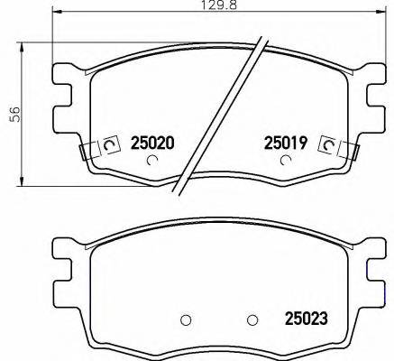 BREMBO P30069 купити в Україні за вигідними цінами від компанії ULC