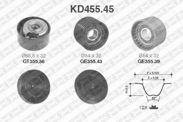 SNR KD455.45 купити в Україні за вигідними цінами від компанії ULC