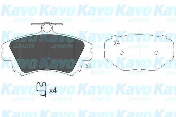 KAVO PARTS KBP-5519 купити в Україні за вигідними цінами від компанії ULC