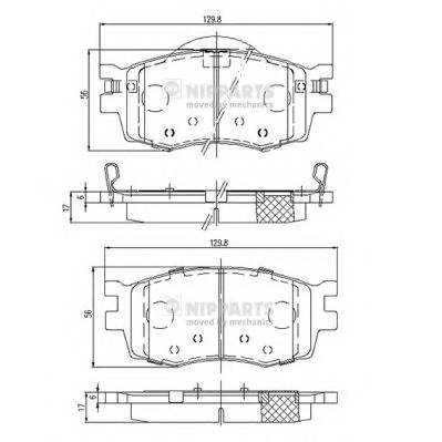 NIPPARTS J3600542 купить в Украине по выгодным ценам от компании ULC