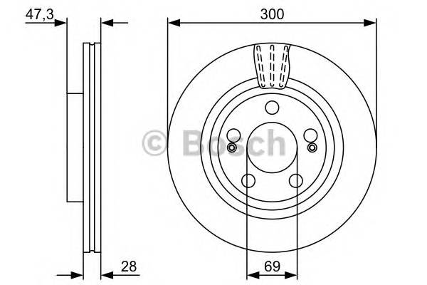 BOSCH 0 986 479 537 купить в Украине по выгодным ценам от компании ULC