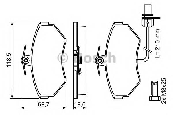 BOSCH 0 986 494 042 купити в Україні за вигідними цінами від компанії ULC