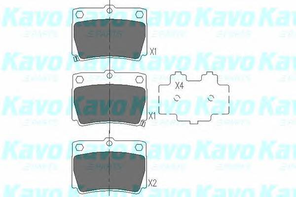 KAVO PARTS KBP-5512 купить в Украине по выгодным ценам от компании ULC