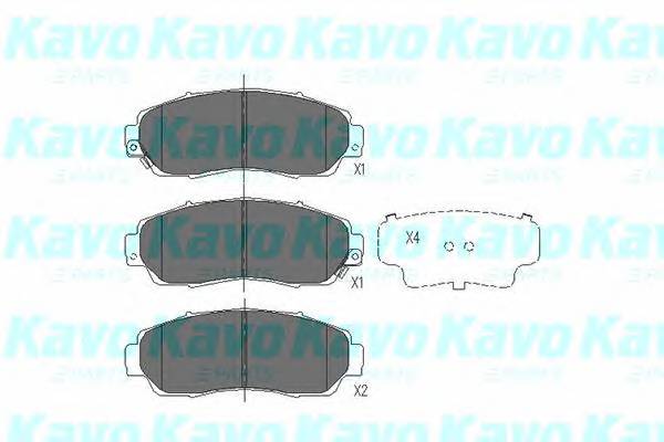 KAVO PARTS KBP-2046 купити в Україні за вигідними цінами від компанії ULC