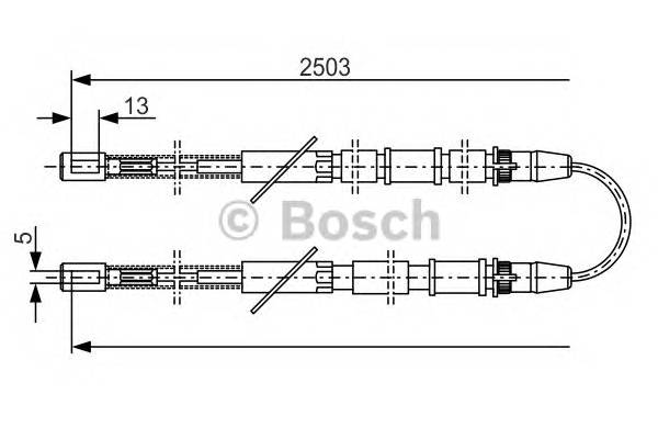 BOSCH 1 987 482 009 купити в Україні за вигідними цінами від компанії ULC