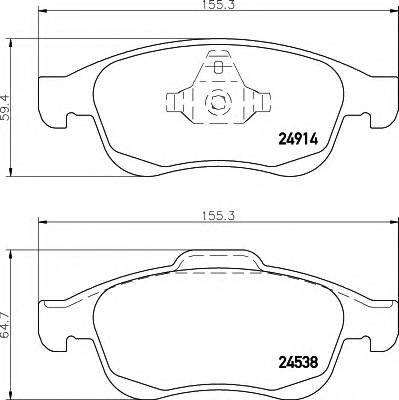 HELLA 8DB 355 014-791 купити в Україні за вигідними цінами від компанії ULC