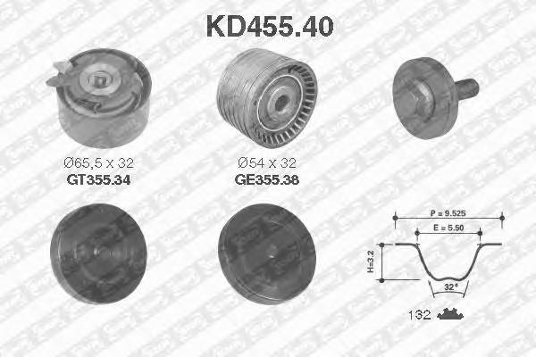 SNR KD455.40 купити в Україні за вигідними цінами від компанії ULC