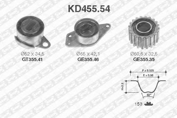 SNR KD455.54 купити в Україні за вигідними цінами від компанії ULC